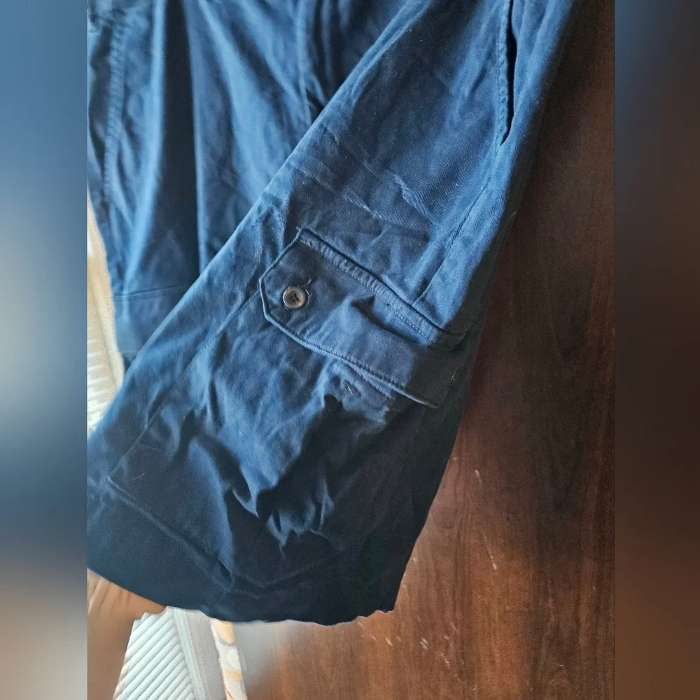 St. John's Bay Navy Cargo Shorts